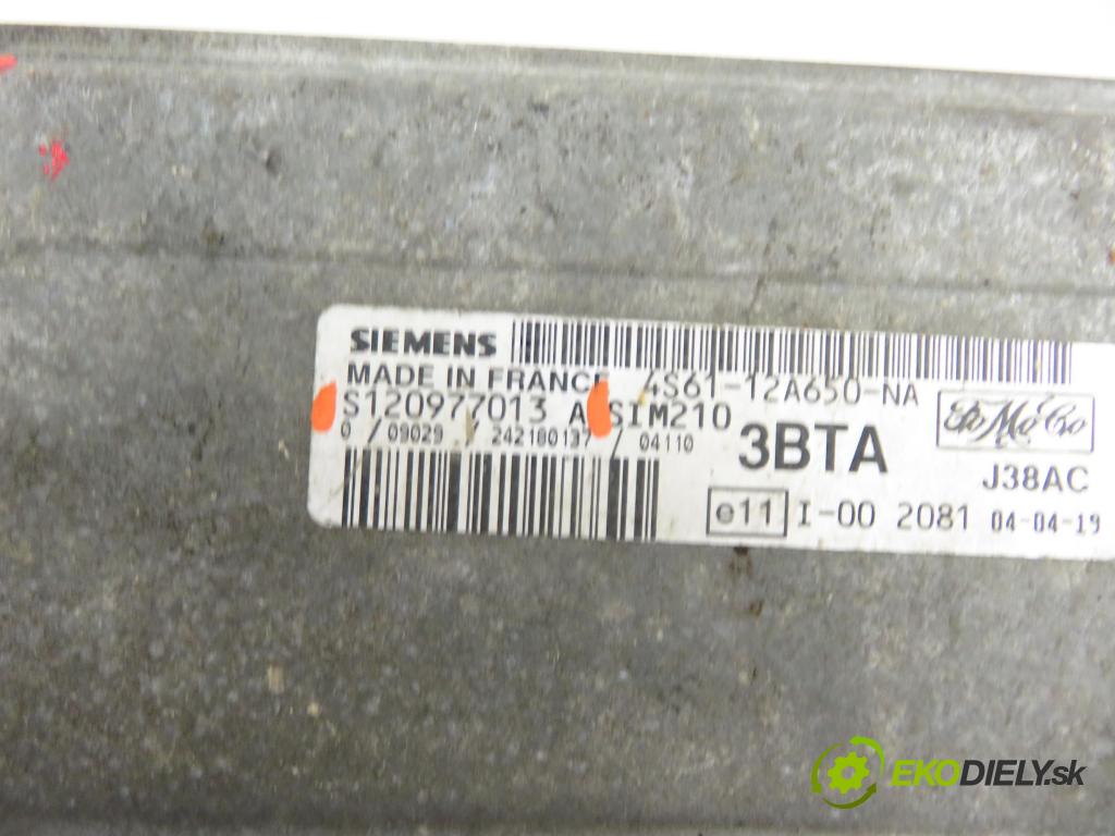 FORD FUSION (JU_) HB 2004 59,00 1.4 - FXJA 1388,00 Riadiaca jednotka Motor S120977013A