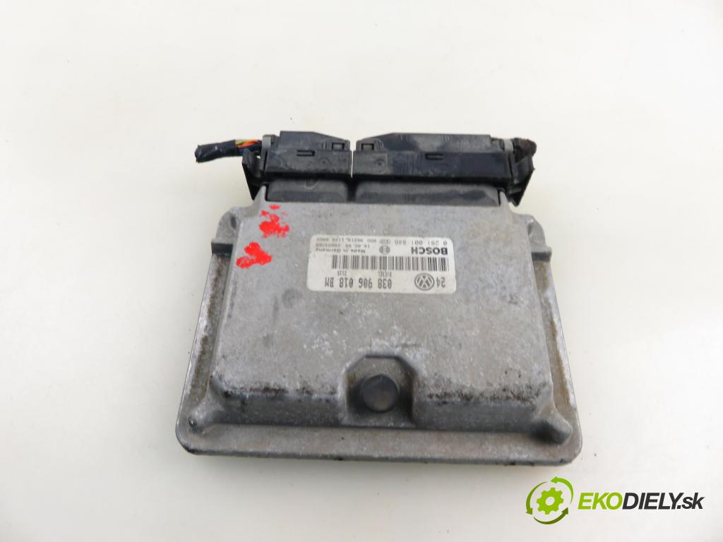 VW BORA (1J2) SEDAN 2000 81,00 1.9 TDI 110 - ASV 1896,00 Riadiaca jednotka Motor 038906018BM