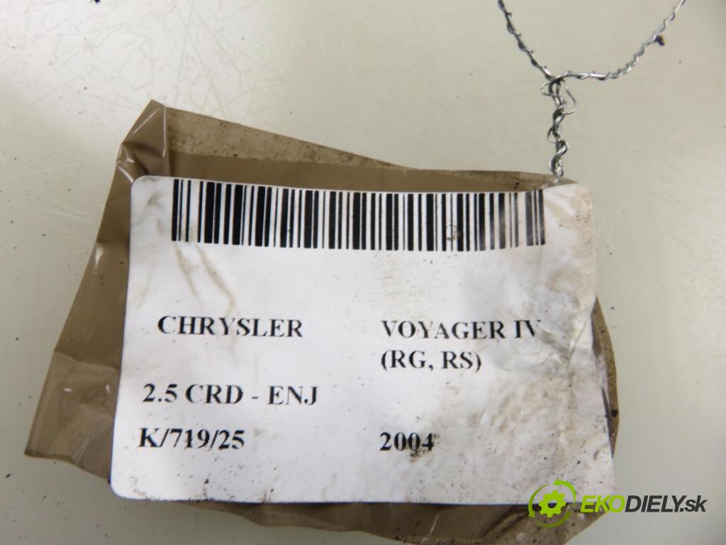 CHRYSLER VOYAGER IV (RG, RS) MINIVAN 2004 105,00 2.5 CRD 143 - ENJ 2499,00 Webasto 05005600AF ; 66724C ; 67379N (Webasto (nezávislé kúrenie))