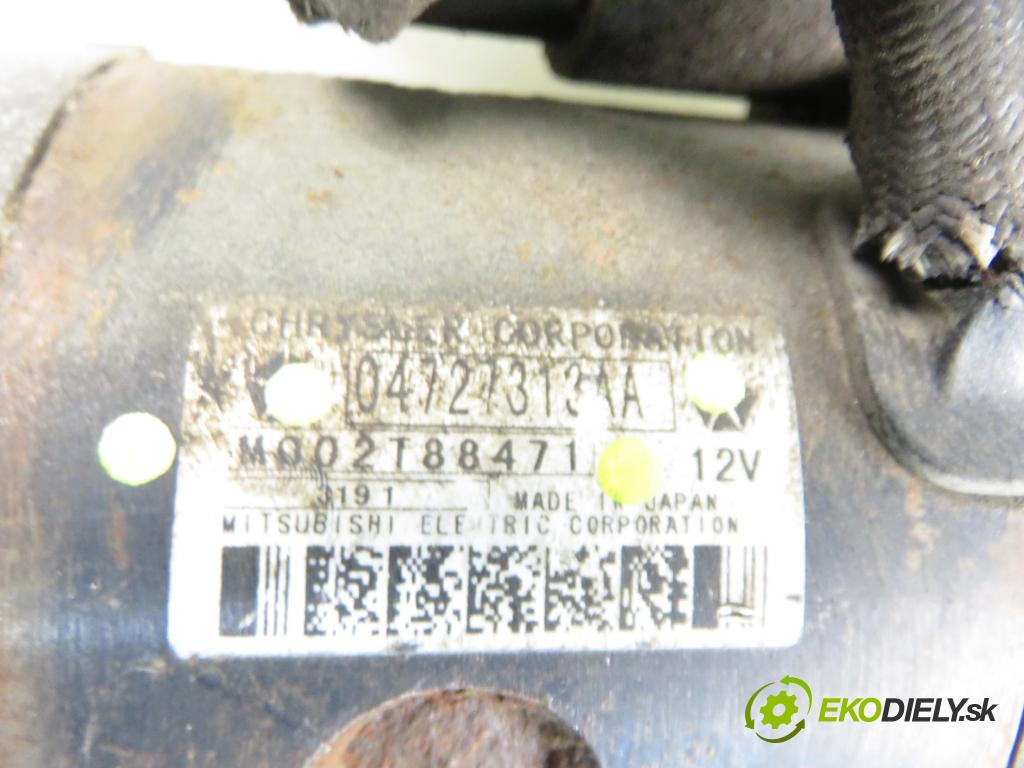 CHRYSLER VOYAGER IV (RG, RS) MINIVAN 2004 105,00 2.5 CRD 143 - ENJ 2499,00 startér M002T88471 ; 04727313AA (Startér)