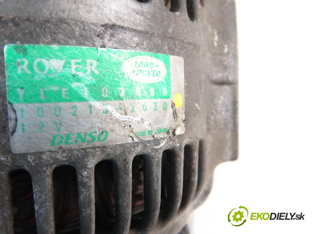 LAND ROVER FREELANDER (L314) SUV 2000 72,00 2.0 DI 4x4 - 20 T2N 1994,00 Alternátor YLE102080 ; 1002132630 (Alternátor)