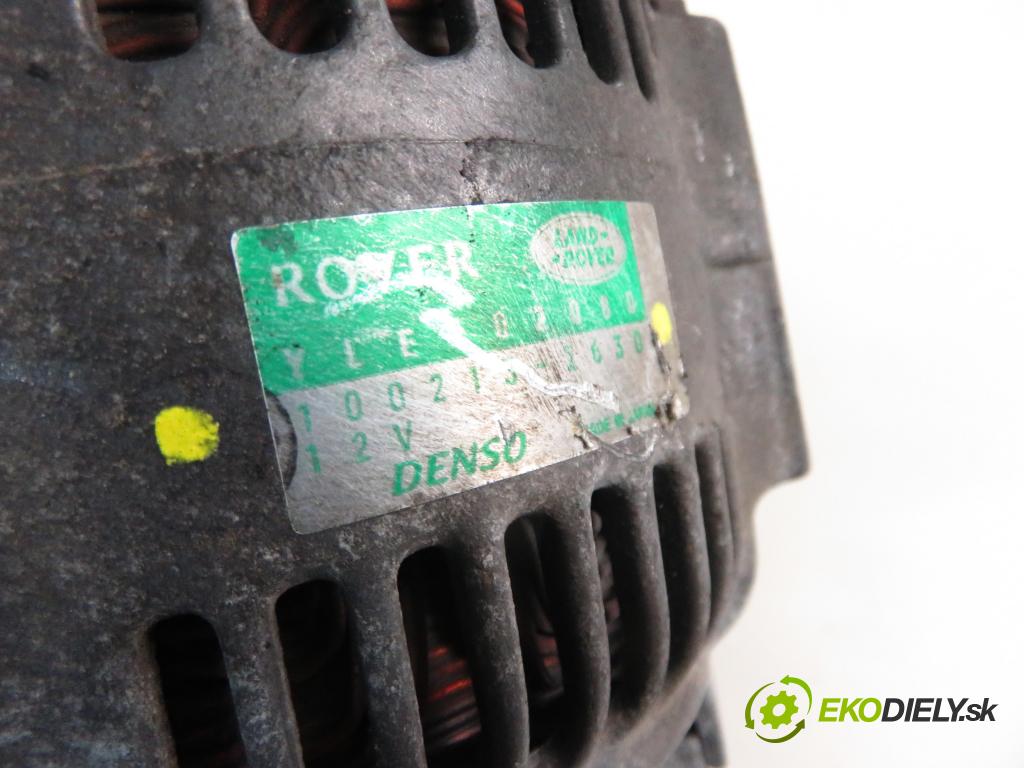 LAND ROVER FREELANDER (L314) SUV 2000 72,00 2.0 DI 4x4 - 20 T2N 1994,00 Alternátor YLE102080 ; 1002132630 (Alternátor)