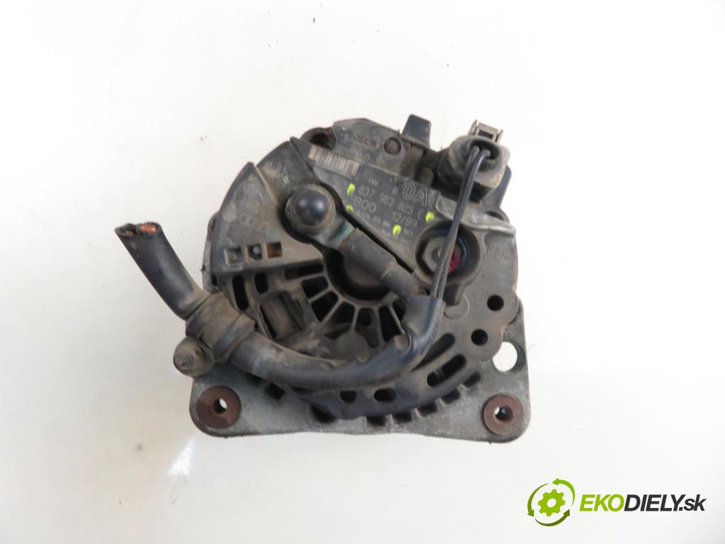 VW GOLF IV (1J1) HB 1999 55,00 1.4 16V 75 - AKQ 1390,00 Alternátor 037903025E ; 0124315004 (Alternátor)