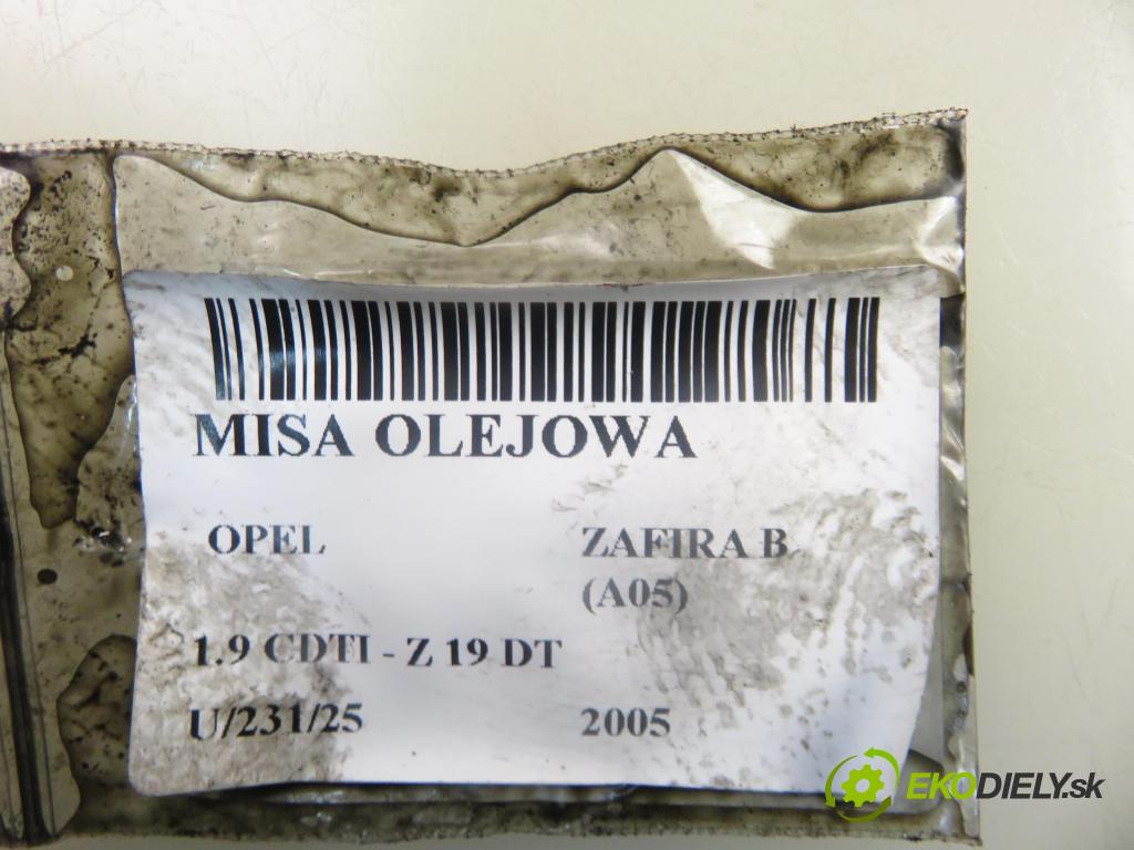 OPEL ZAFIRA B (A05) MINIVAN 2005 88,00 1.9 CDTI 8V 120 - Z 19 DT 1910,00 Vaňa olejová 55194355 (Olejová vaňa)