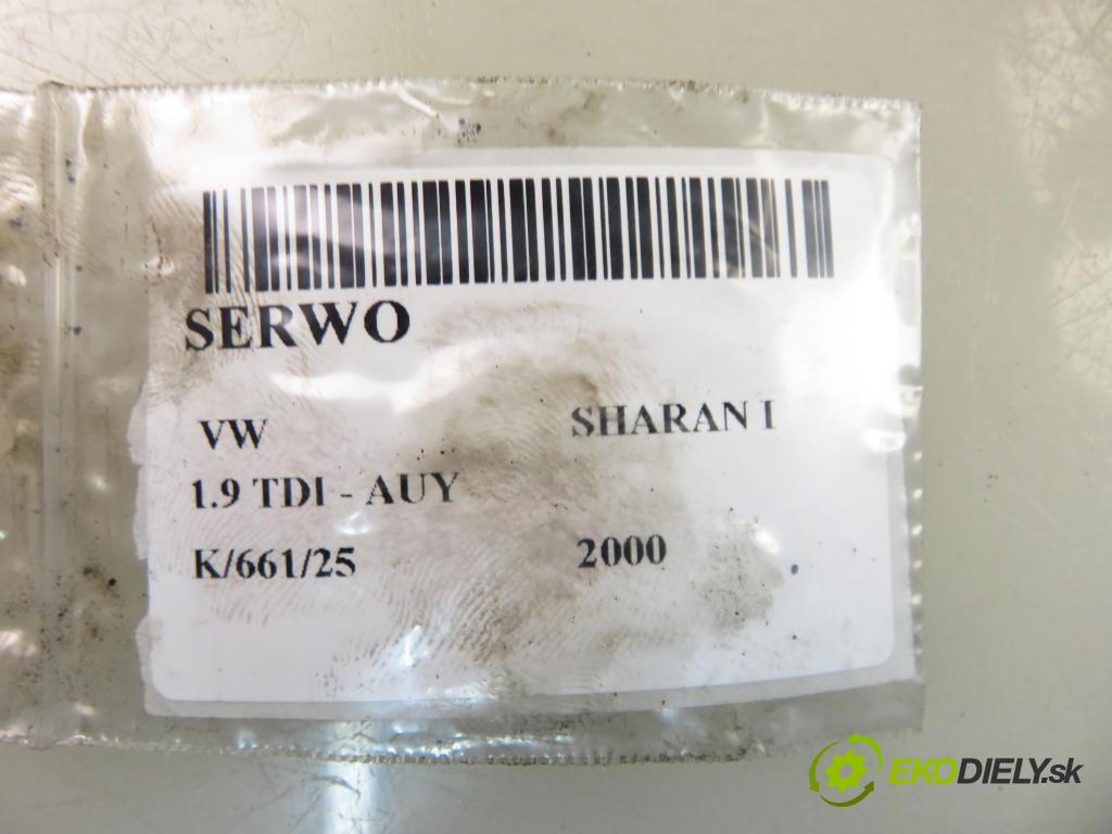 VW SHARAN (7M8, 7M9, 7M6) MINIVAN 2000 85,00 1.9 TDI PD 115 - AUY 1896,00 Posilovač YM212B195AD ; 7M3612100F ; 03785933024 (Servočerpadlo)