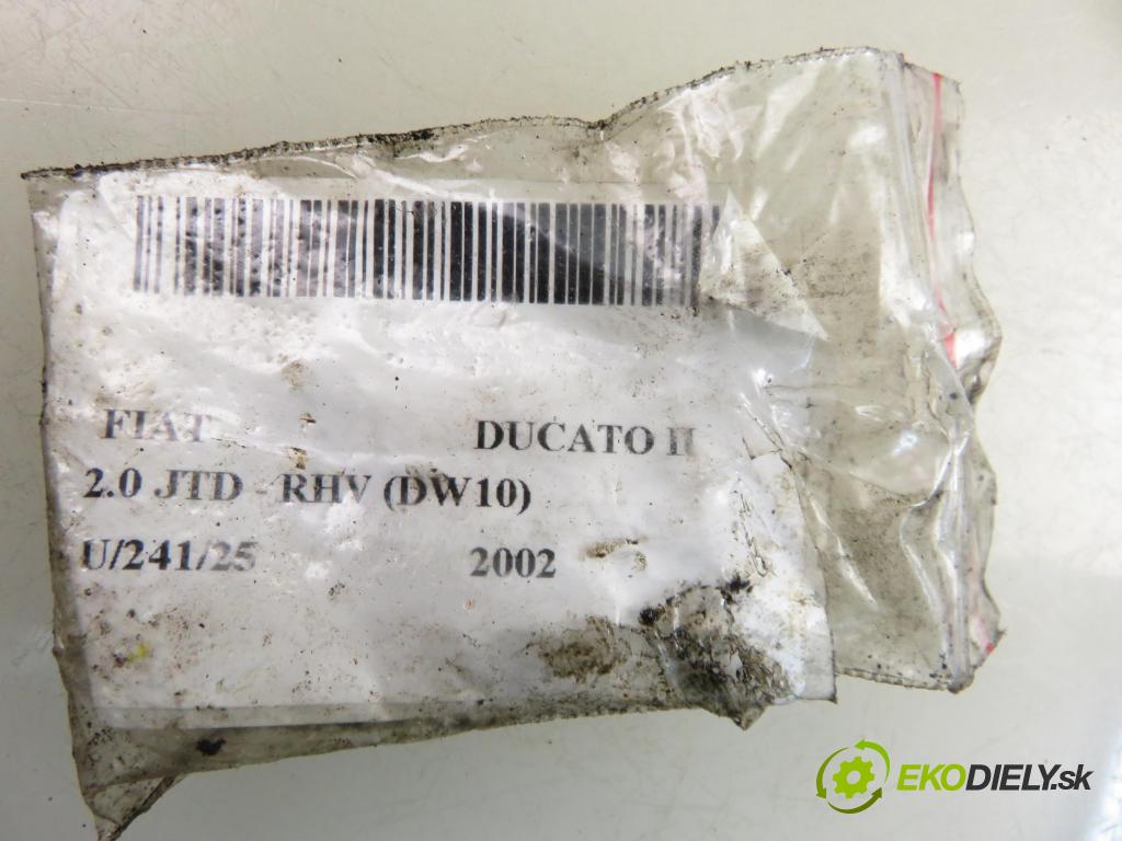 FIAT DUCATO (230_) FURGON 2002 62,00 2.0 JTD - RHV (DW10) 1997,00 vstrekovač 0445110076 ; 9641742880 (Vstrekovač paliva)