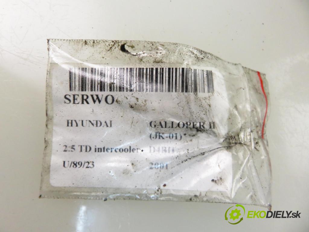 HYUNDAI GALLOPER II (JK-01) TERENOWY 2001 73,00 2.5 TD intercooler - D4BH 2476,00 Posilovač  (Servočerpadlo)