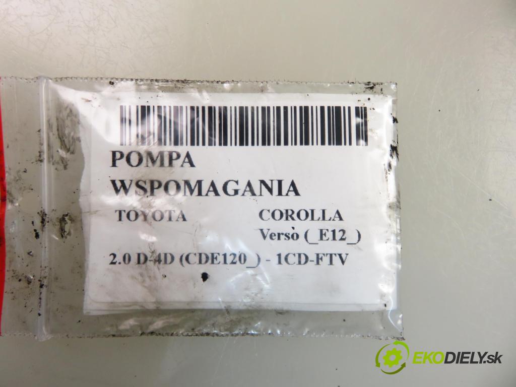 TOYOTA COROLLA Verso (_E12_) MINIVAN 2003 66,00 2.0 D-4D (CDE120_) - 1CD-FTV 1995,00 Pumpa servočerpadlo  (Servočerpadlo)