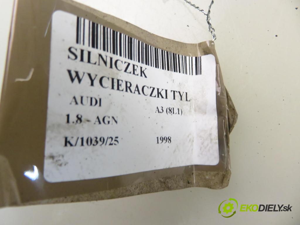 AUDI A3 (8L1) HB 1998 92,00 1.8 - AGN 1781,00 motorek stěrače ZADNÍ: 3B9955711B