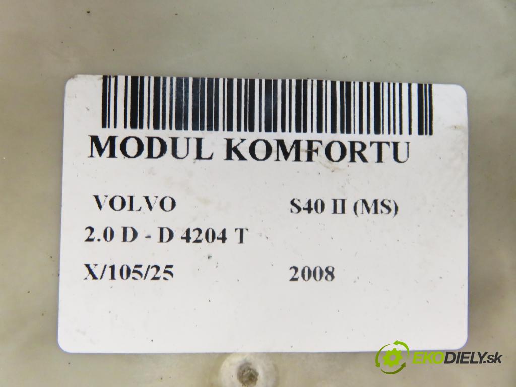 VOLVO S40 II (MS) SEDAN 2008 100,00 2.0 D - D 4204 T 1997,00 MODUL komfortu 30765471