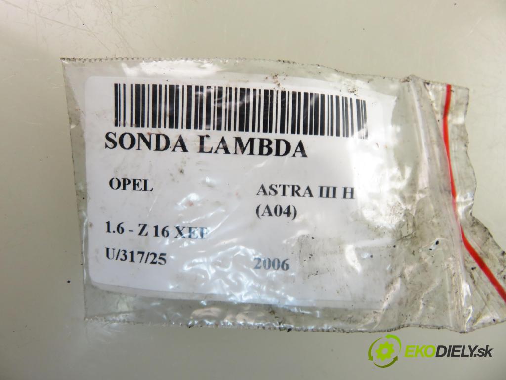 OPEL ASTRA H (A04) HB 2006 77,00 1.6 - Z 16 XEP 1598,00 sonda lambda 024435097 (Lambda sonda)