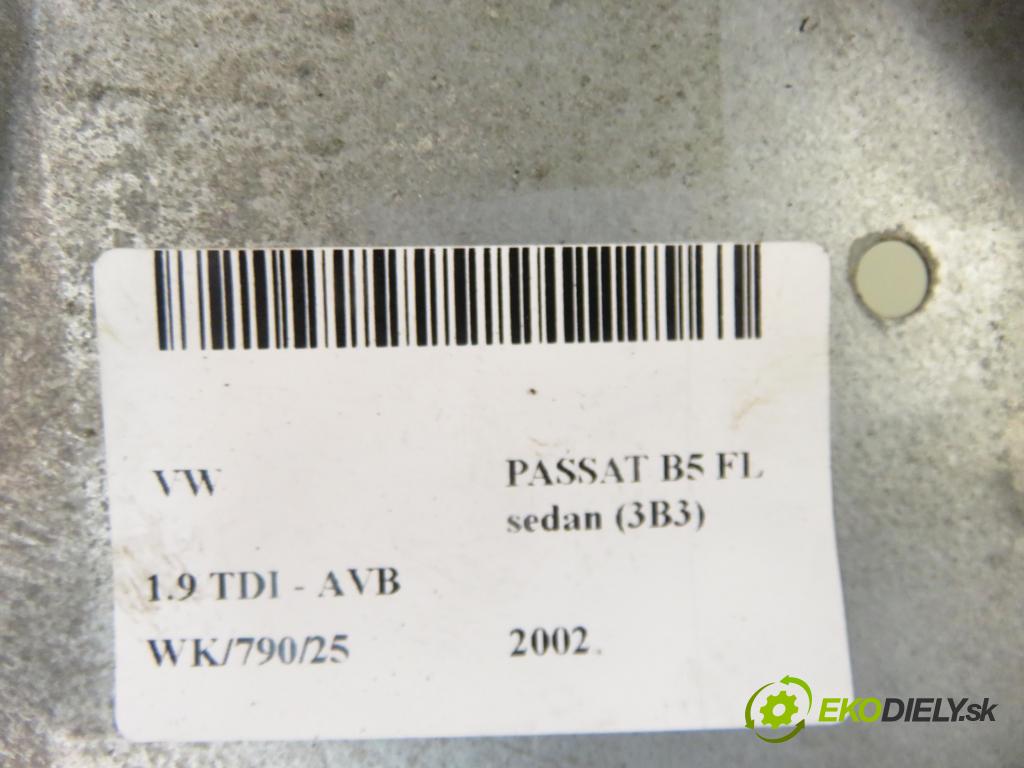 VW PASSAT B5.5 (3B3) SEDAN 2002 74,00 1.9 TDI PD 101 - AVB 1896,00 mechanismus oken PTE 3B5839756C