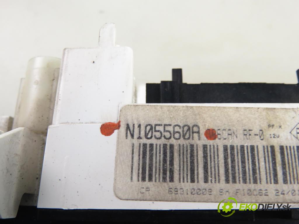 CITROEN C3 I (FC_) HB 2008 50,00 1.4 HDi - 8HZ (DV4TD) 1398,00 Panel kúrenia KLIMATIZACE: N105560A