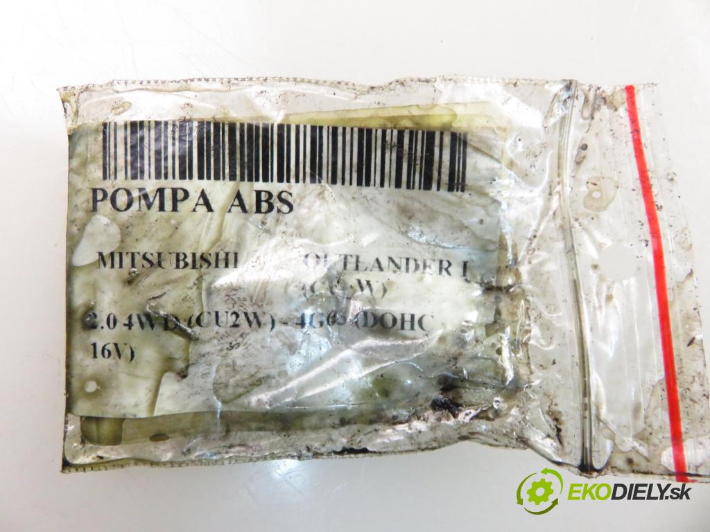 MITSUBISHI OUTLANDER I (CU_W) SUV 2003 100,00 2.0 4WD (CU2W) - 4G63 (DOHC 16V) 1997,00 Pumpa ABS MB44WDE34081 ; MN102311 (Pumpa ABS)