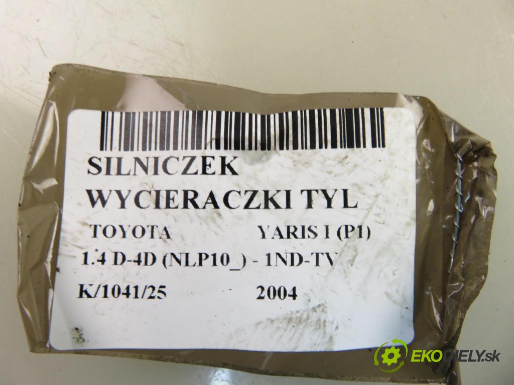 TOYOTA YARIS (_P1_) HB 2004 55,00 1.4 D-4D (NLP10_) - 1ND-TV 1364,00 motorek stěrače ZADNÍ: 851300D010