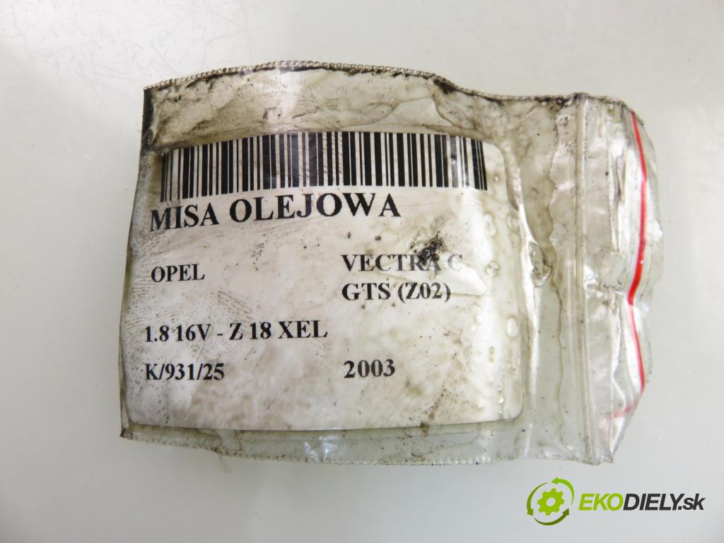 OPEL VECTRA C GTS (Z02) LIFTBACK 2003 0,00 1.8 16V - Z 18 XEL 1796,00 Vaňa olejová 0081226 ; 90400225 ; R90400225 (Olejová vaňa)