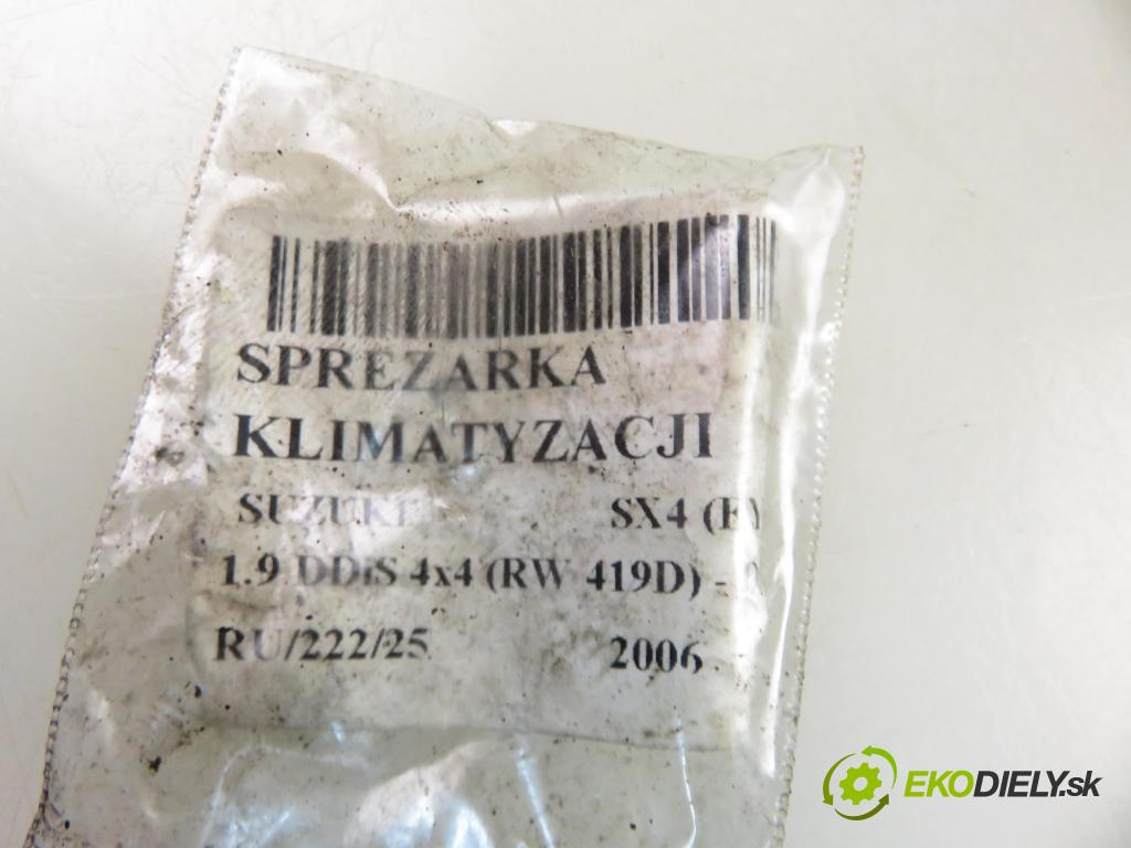 SUZUKI SX4 (EY, GY) CROSSOVER 2006 88,00 1.9 DDiS 4x4 (RW 419D) - D19AA 1910,00 KOMPRESOR: klimatizácie 55701201 ; 4471902131 (Kompresor klimatizácie)