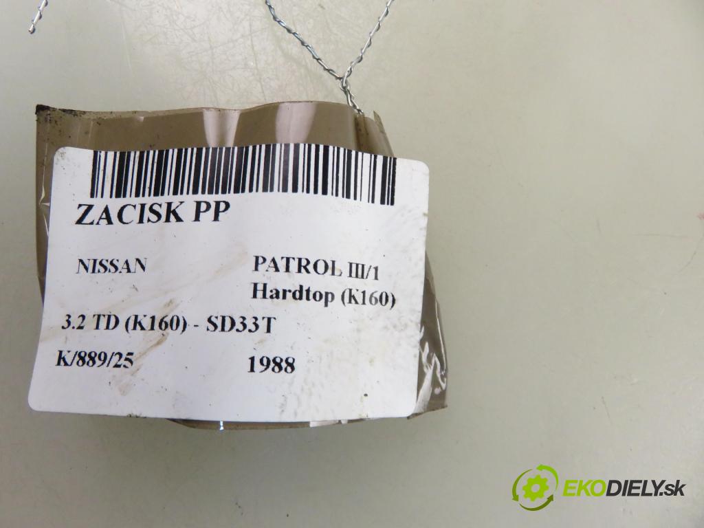 NISSAN PATROL III/1 Hardtop (K160) TERENOWY 1988 81,00 3.2 TD R6 (K160) 110 - SD33T 3246,00 Brzdič strmeň PP