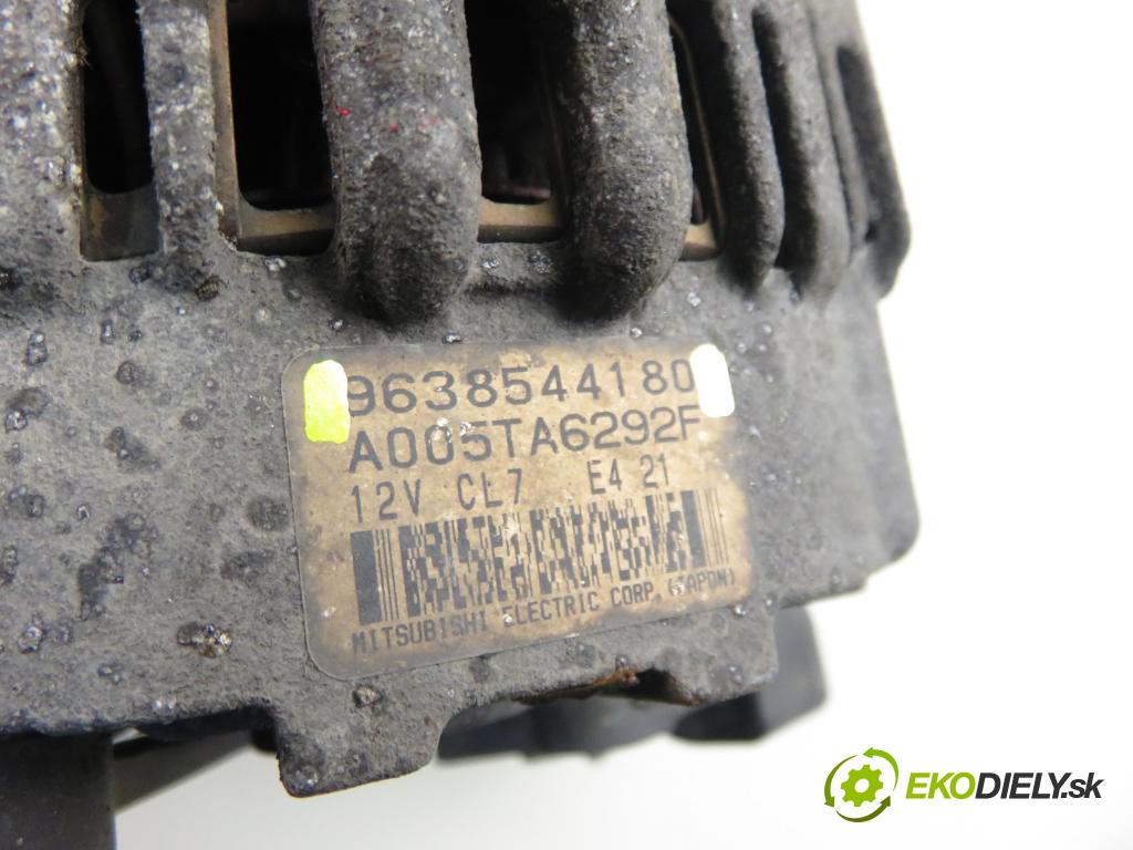 CITROEN C2 (JM_) HB 2004 50,00 1.4 - KFV (TU3JP) 1360,00 Alternátor 9638544180 (Alternátor)