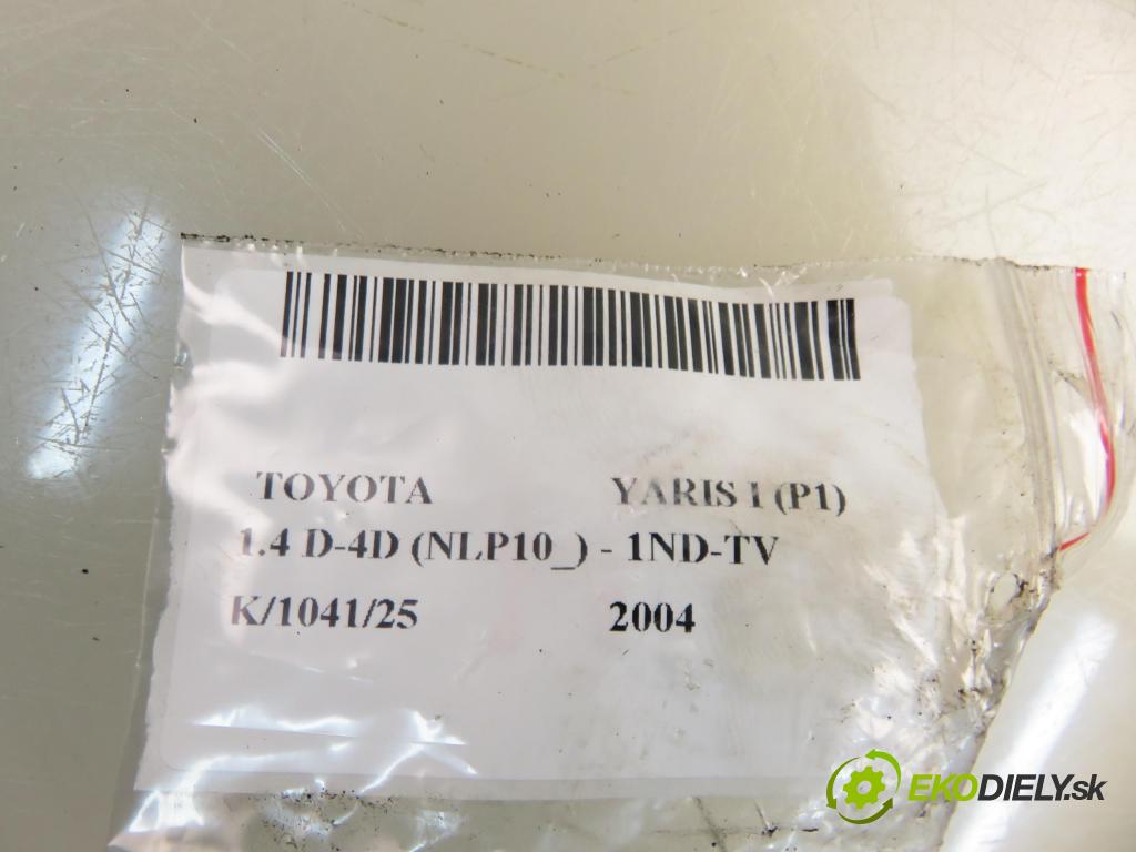 TOYOTA YARIS (_P1_) HB 2004 55,00 1.4 D-4D (NLP10_) - 1ND-TV 1364,00 vstřikovač 0445110214 ; 236700N020 (Vstřikovač paliva)