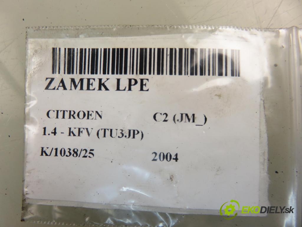 CITROEN C2 (JM_) HB 2004 50,00 1.4 - KFV (TU3JP) 1360,00 zámok