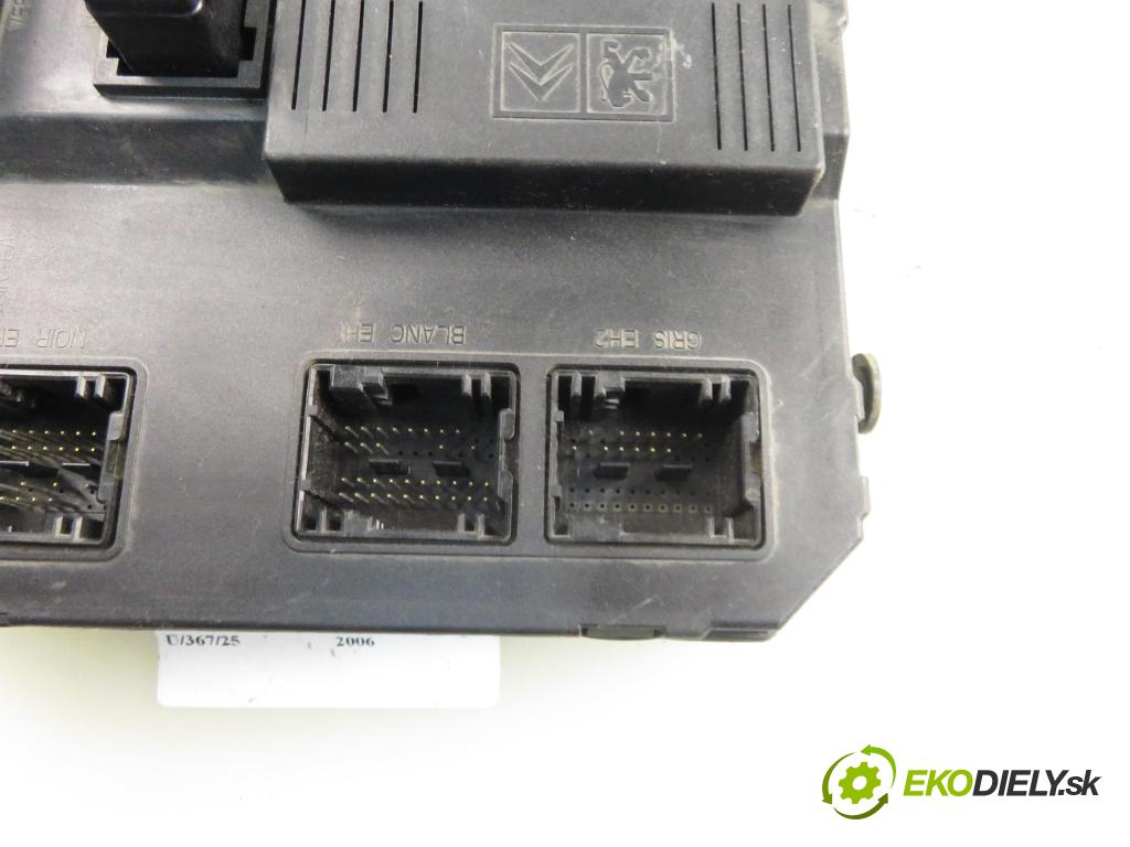 PEUGEOT PARTNER Skrzynia (5_, G_) FURGON 2006 66,00 2.0 HDi - RHY (DW10TD) 1997,00 MODUL BSI S118085320E ; 9653667580