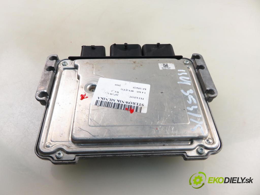 PEUGEOT 207 (WA_, WC_) HB 2010 70,00 1.4 16v VTI 95 - 8FS 1397,00 Riadiaca jednotka Motor 0261201863 ; 9663193780