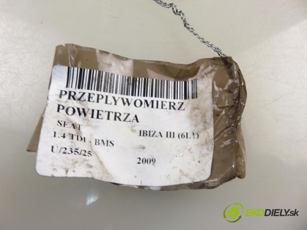 SEAT IBIZA III (6L1) HB 2009 59,00 1.4 TDI - BMS 1422,00 váha vzduchu vzduchu F00C2G2055