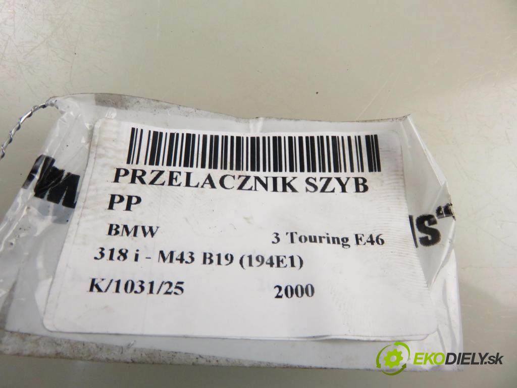 BMW 3 Touring (E46) KOMBI 2000 87,00 318 i - M43 B19 (194E1) 1895,00 přepínač oken PP 8381510
