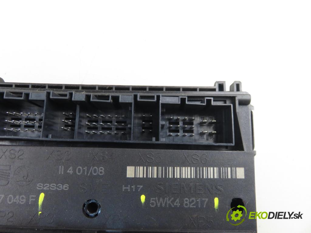 SKODA FABIA II (542) HB 2008 51,00 1.4 TDI - BNM 1422,00 MODUL komfortu 6Q1937049F ; 5WK48217