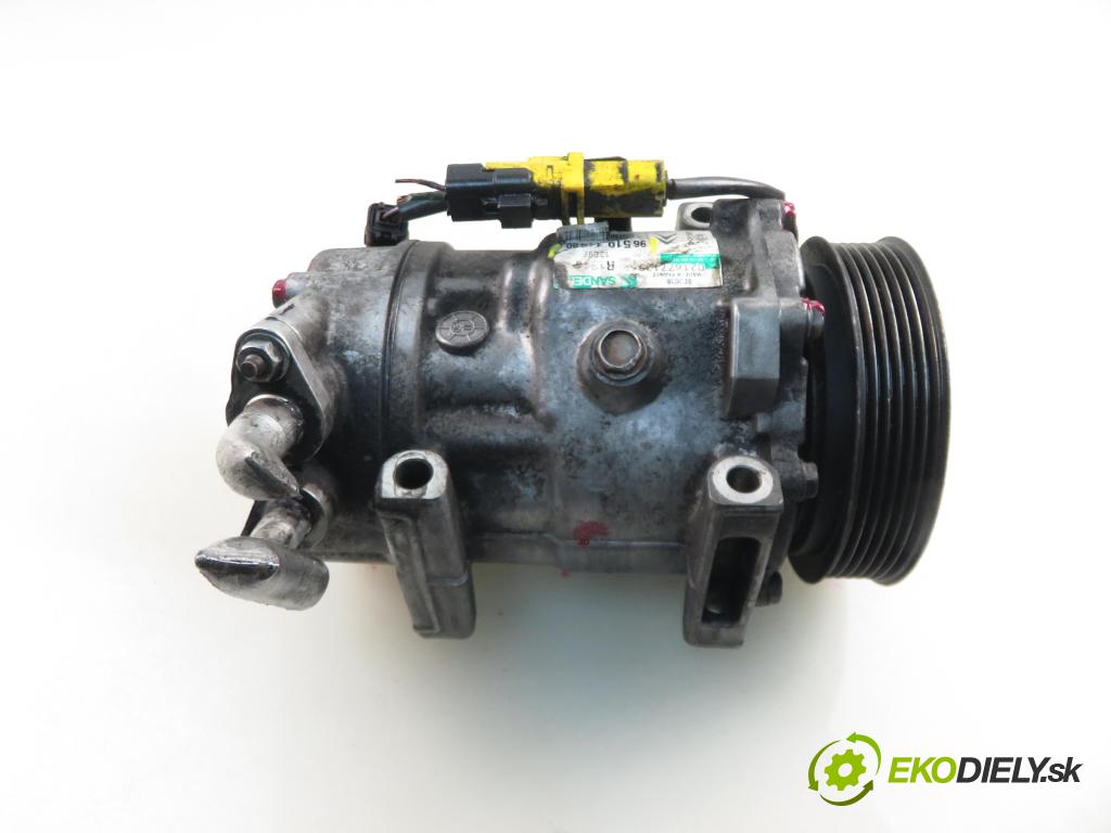 PEUGEOT 307 SW (3H) KOMBI 2006 80,00 1.6 HDI 110 - 9HZ (DV6TED4) 1560,00 KOMPRESOR: klimatizácie 9651911480 (Kompresor klimatizácie)