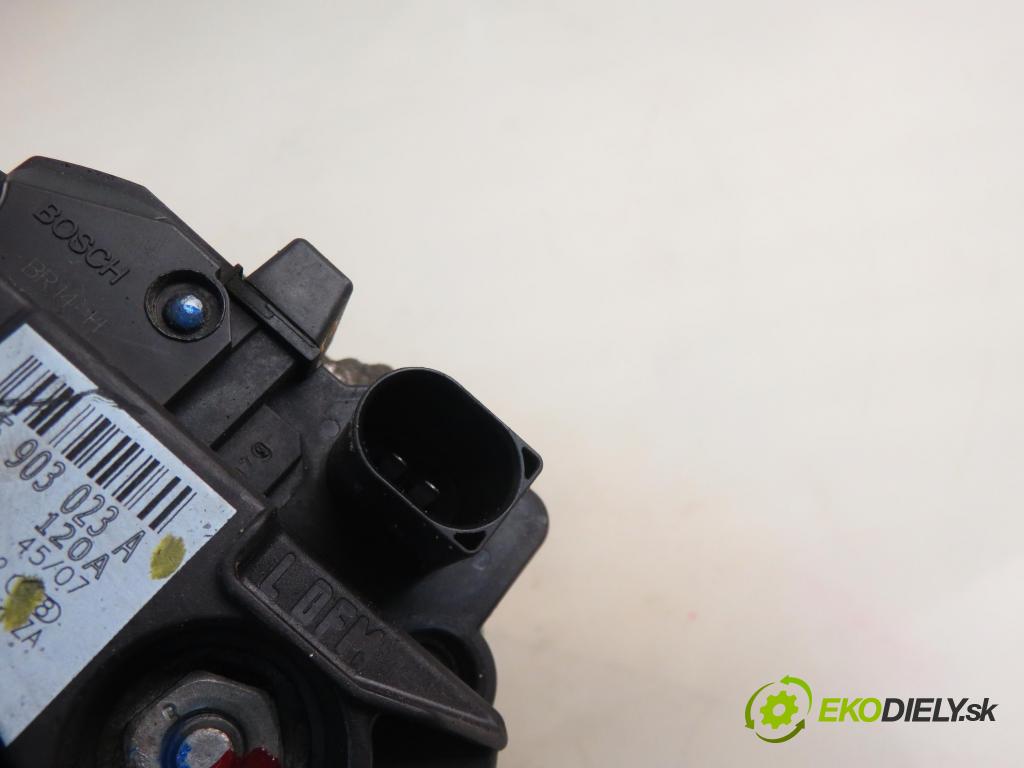 SKODA FABIA II (542) HB 2008 51,00 1.4 TDI - BNM 1422,00 Alternátor 045903023A ; 0124515022 (Alternátor)