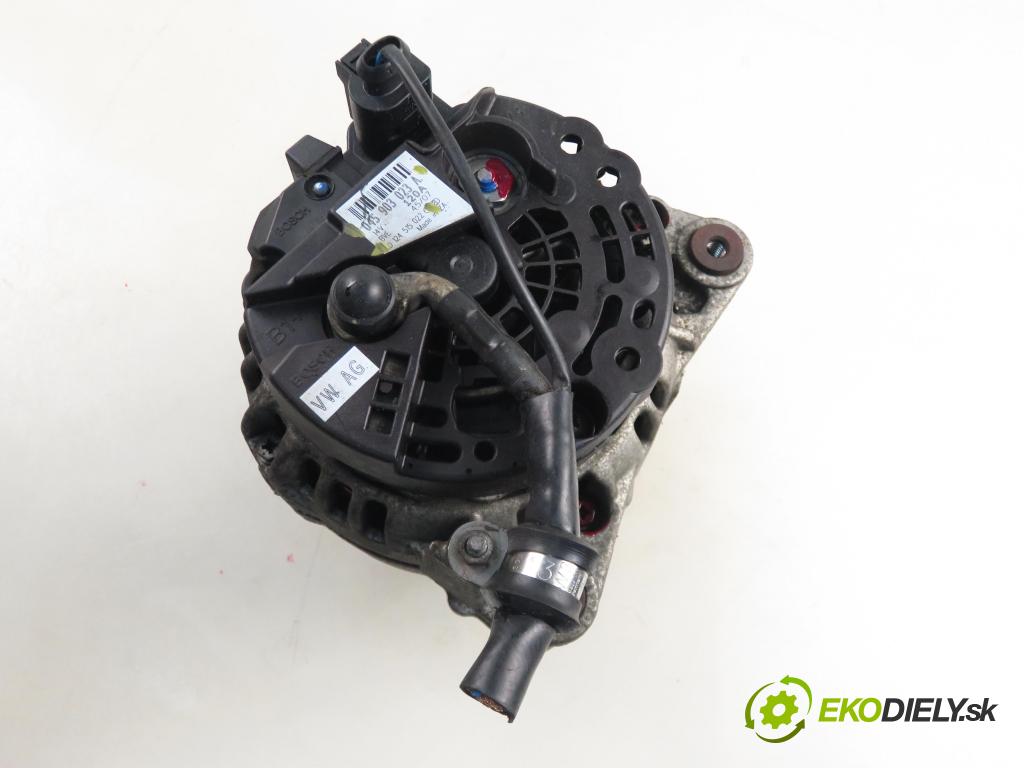 SKODA FABIA II (542) HB 2008 51,00 1.4 TDI - BNM 1422,00 Alternátor 045903023A ; 0124515022 (Alternátor)