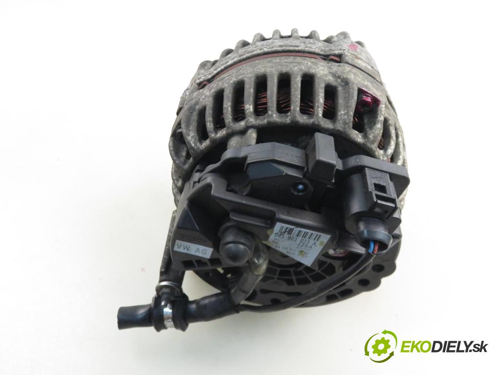 SKODA FABIA II (542) HB 2008 51,00 1.4 TDI - BNM 1422,00 Alternátor 045903023A ; 0124515022 (Alternátor)