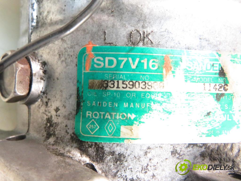 VOLVO S40 I (VS) SEDAN 1999 70,00 1.9 DI - D 4192 T2 1870,00 KOMPRESOR: klimatizácie SD7V16 (Kompresor klimatizácie)