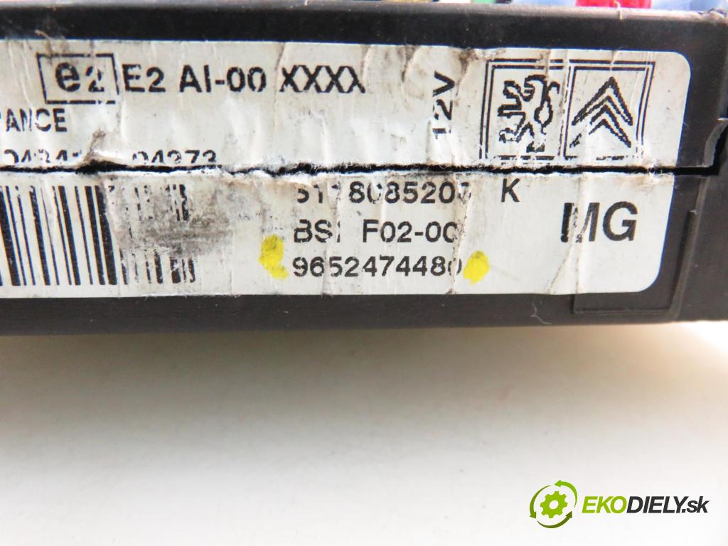 CITROEN C2 (JM_) HB 2004 50,00 1.4 - KFV (TU3JP) 1360,00 MODUL BSI 9652474480