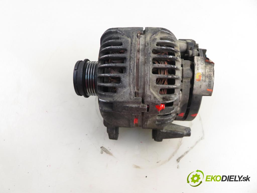 VW PASSAT B5 Variant (3B5) KOMBI 1998 81,00 1.9 TDI 110 - AFN 1896,00 Alternátor 0986042830 (Alternátor)