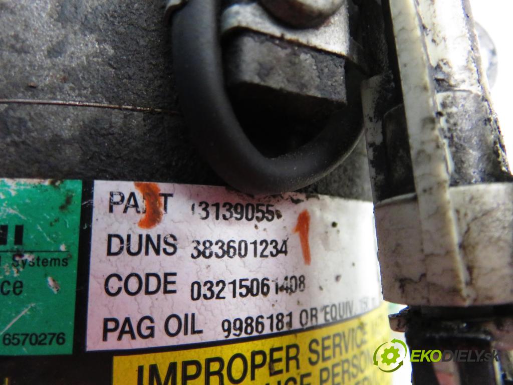 OPEL ASTRA H GTC (L08) HB 2005 125,00 2.0 Turbo - Z 20 LEL 1998,00 KOMPRESOR: klimatizácie 13139055 (Kompresor klimatizácie)