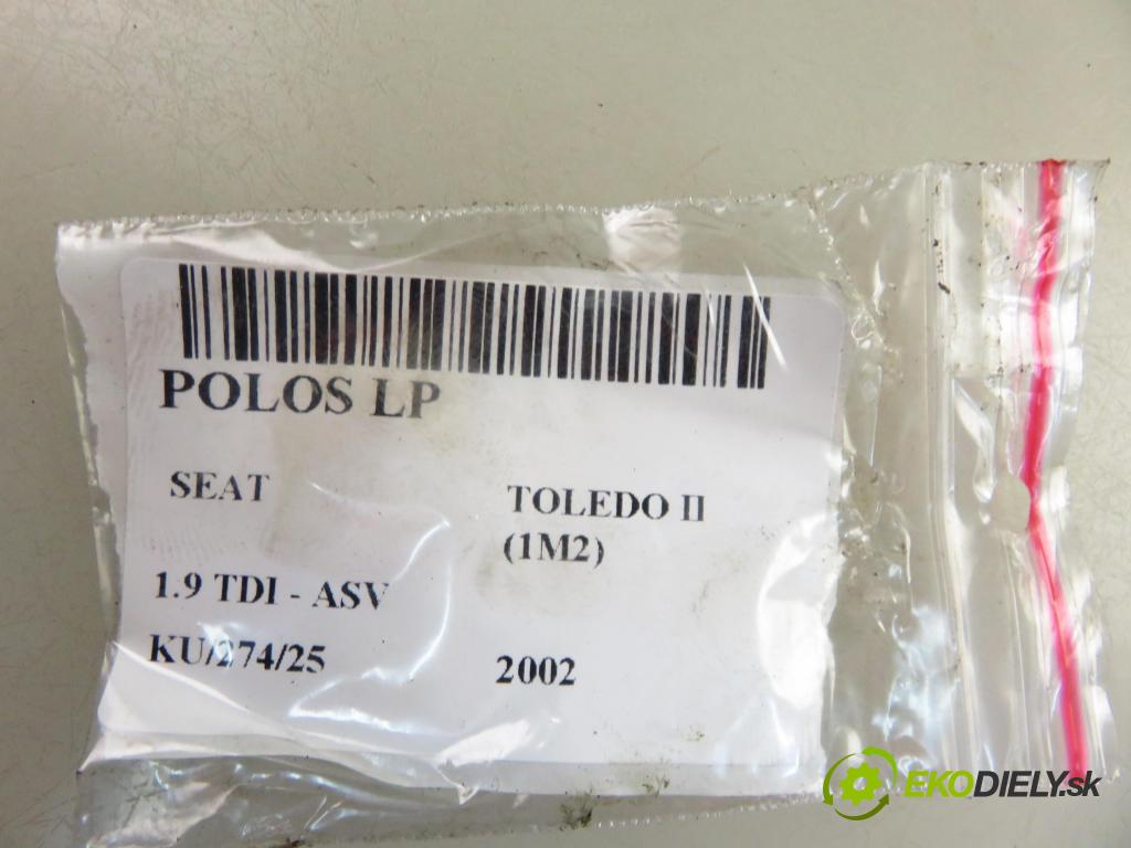 SEAT TOLEDO II (1M2) SEDAN 2002 81,00 1.9 TDI - ASV 1896,00 Poloos LP