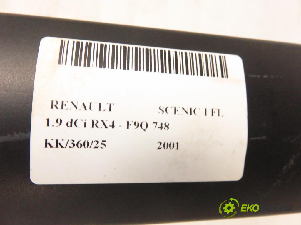 RENAULT SCENIC I (JA0/1_) CROSSOVER 2001 74,00 1.9 dCi RX4 - F9Q 748 1870,00 zábradlí: STŘECHA