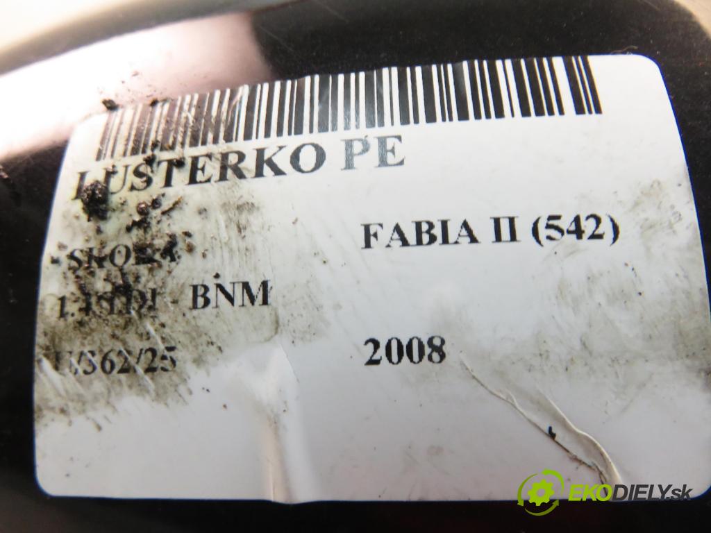 SKODA FABIA II (542) HB 2008 51,00 1.4 TDI - BNM 1422,00 zpětné zrcátko