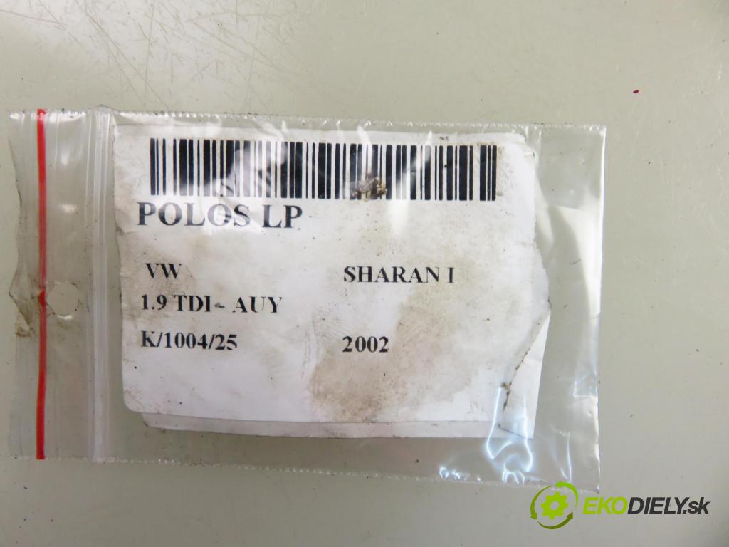 VW SHARAN (7M8, 7M9, 7M6) MINIVAN 2002 85,00 1.9 TDI PD 115 4motion - AUY 1896,00 Poloos LP