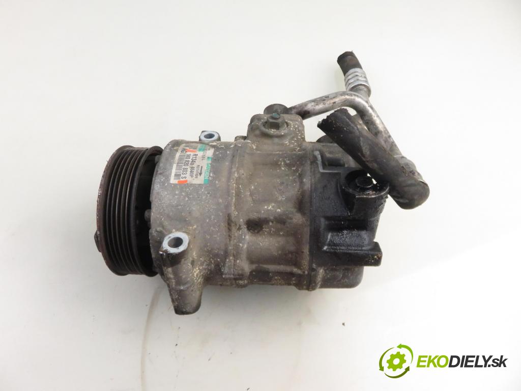 VW PASSAT B6 (3C2) SEDAN 2006 88,00 2.0 TDI - BWV 1968,00 KOMPRESOR: klimatizácie 1K0820803S (Kompresor klimatizácie)