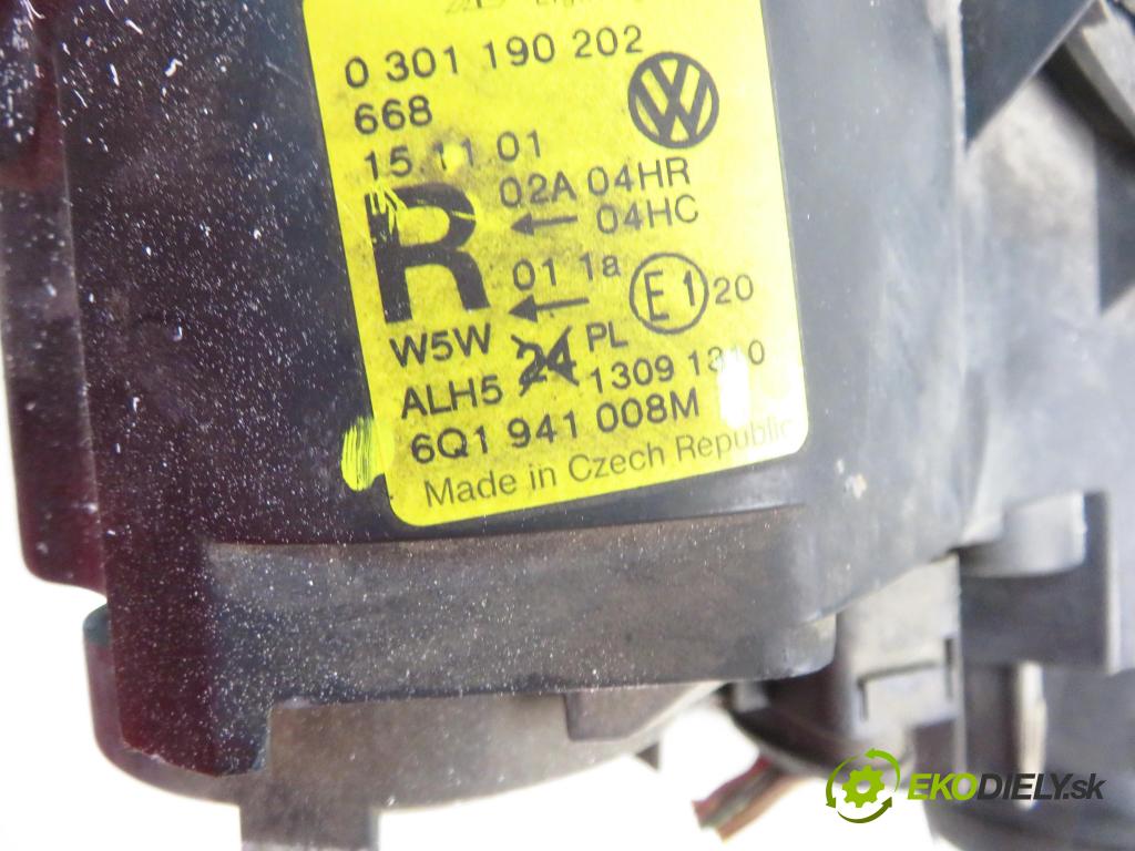 VW POLO (9N_) HB 2003 47,00 1.2 12V 64 - AZQ 1198,00 Svetlo PP 6Q1941008M