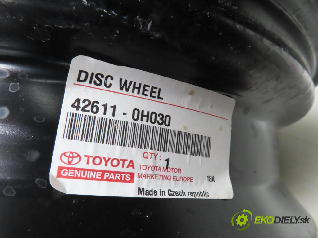 TOYOTA   0    disky / disk plechový