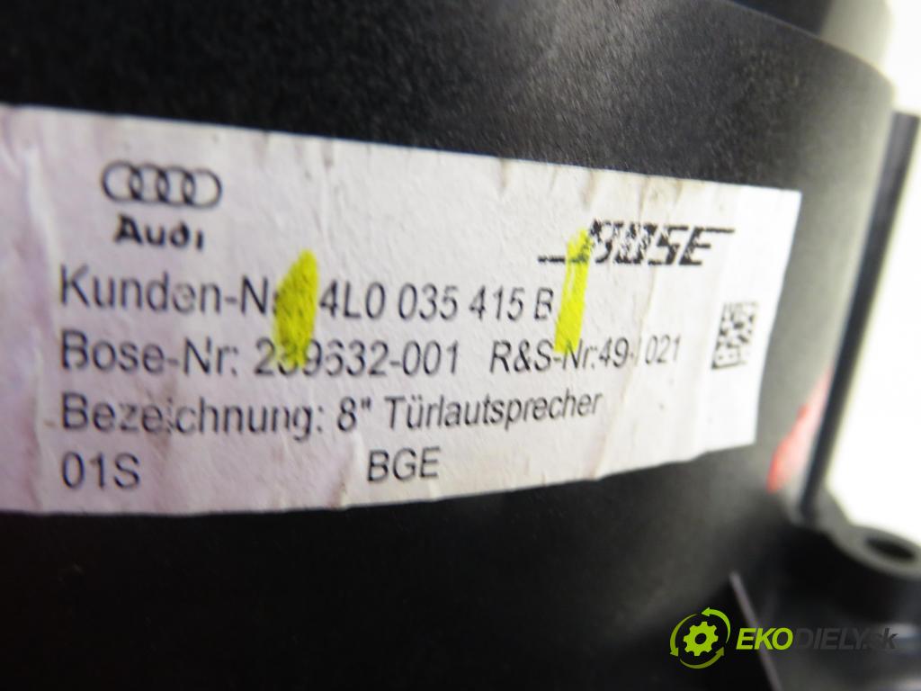 AUDI Q7 (4L) SUV 2007 257,00 4.2 FSI 350 quattro - BAR 4163,00 reproduktor dveře 4L0035415B