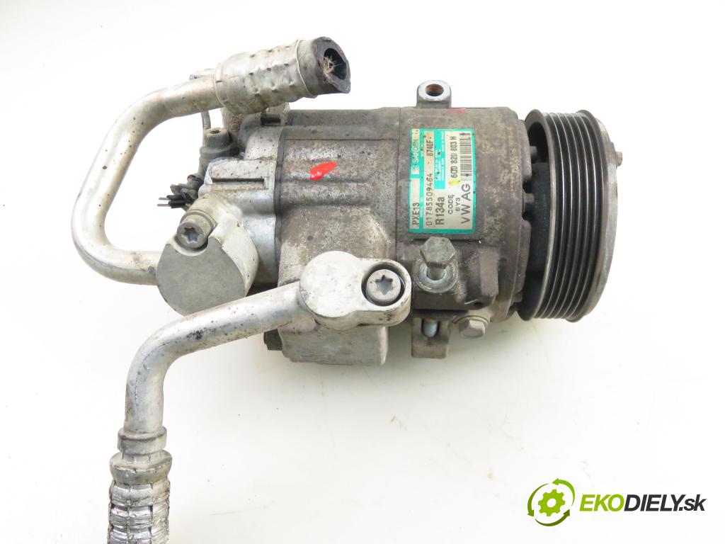 SEAT IBIZA III (6L1) HB 2005 55,00 1.4 16V - BKY 1390,00 KOMPRESOR: klimatizácie 6Q0820803H (Kompresor klimatizácie)