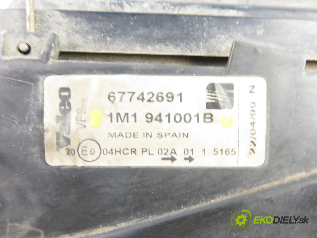SEAT TOLEDO II (1M2) SEDAN 2002 81,00 1.9 TDI - ASV 1896,00 Svetlo LP 1M1941001B