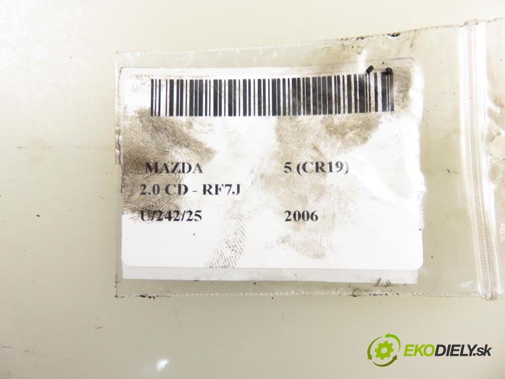 MAZDA 5 (CR19) MINIVAN 2006 105,00 2.0 MZR-CD 143 - RF7J 1998,00 vstrekovač RF7J13H50 (Vstrekovač paliva)