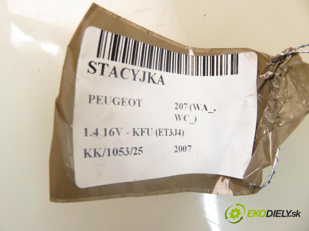 PEUGEOT 207 (WA_, WC_) HB 2007 65,00 1.4 16V - KFU (ET3J4) 1360,00 spinačka 9663123280 (Spínacia skrinka)